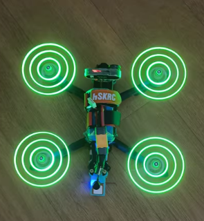 Drone Battery Strap - 2 çift Gemfan 51433L 5.1 inç