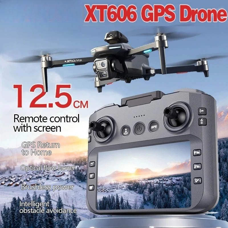 Drone Gps Mount - Orijinal XT606 MAX GPS Drone 4k