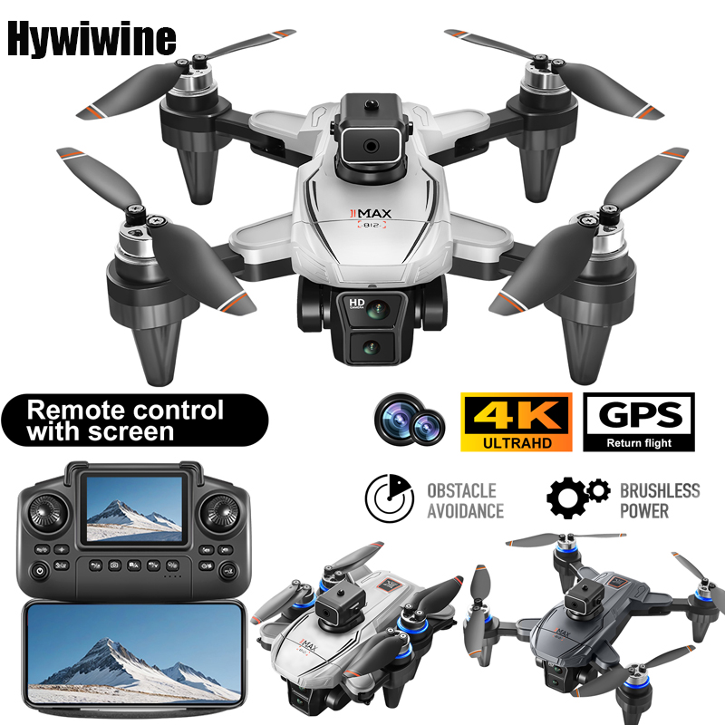 Drone Gps Mount - GPS RC Drone Ekranlı 4K Profesyonel