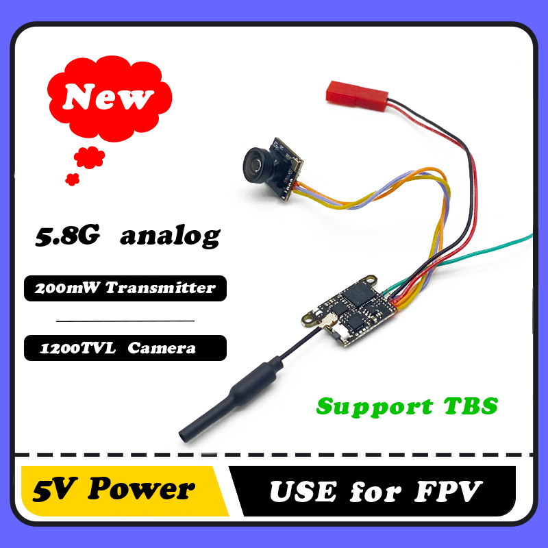 Drone Frame - SLONWAKE 5.8G 1200TVL FPV Kamera VTX