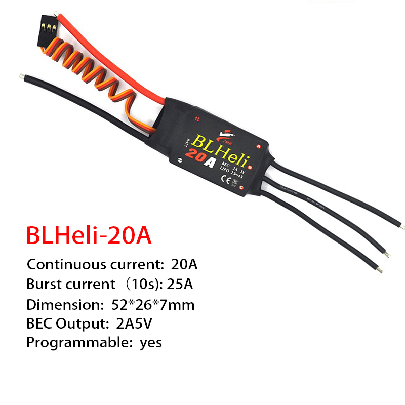 1-3 adet fırçasız ESC BLHeli 2 - Drone Motor incelemesi ve fiyatı