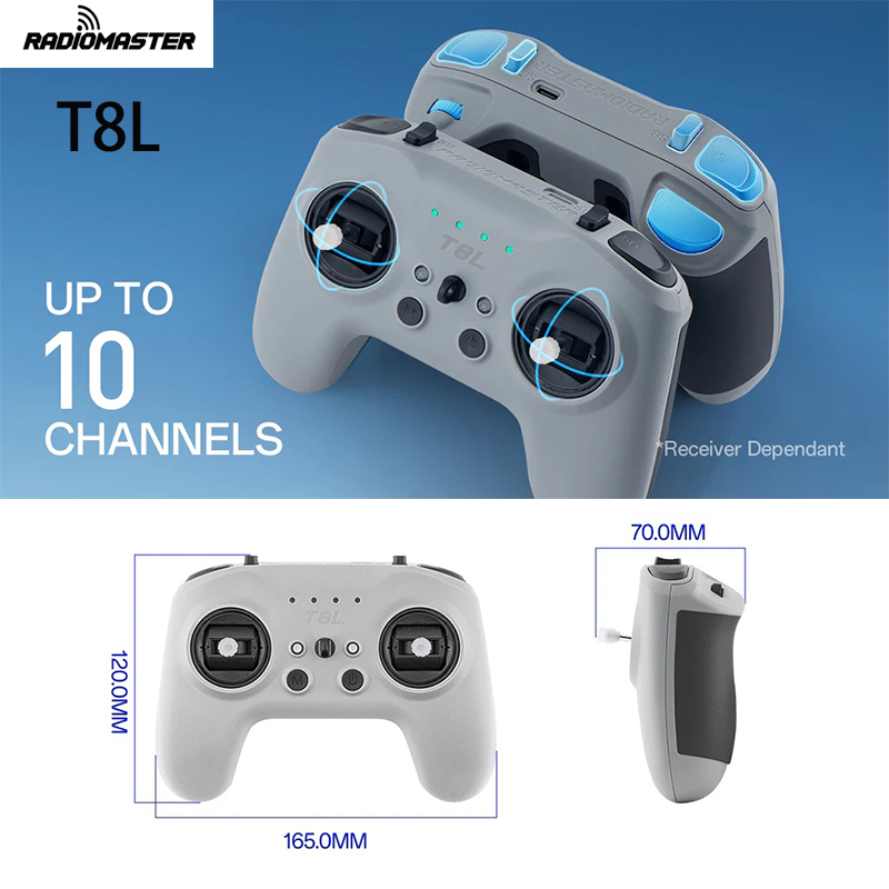 RadioMaster T8L Radyo Kontrol  - Drone Gimbal incelemesi ve fiyatı