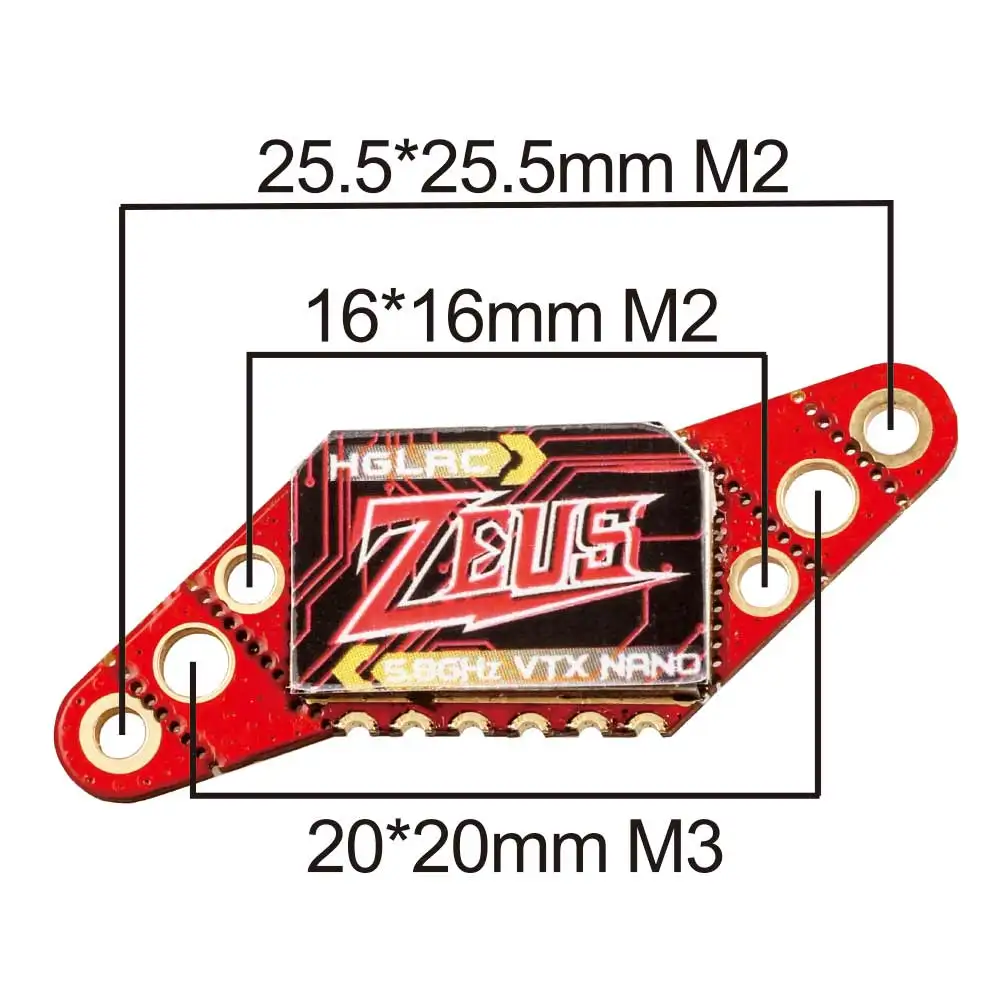 Hglrc Zeus Nano Vtx 5.8G 350Mw - Drone Power Distribution Board incelemesi ve fiyatı