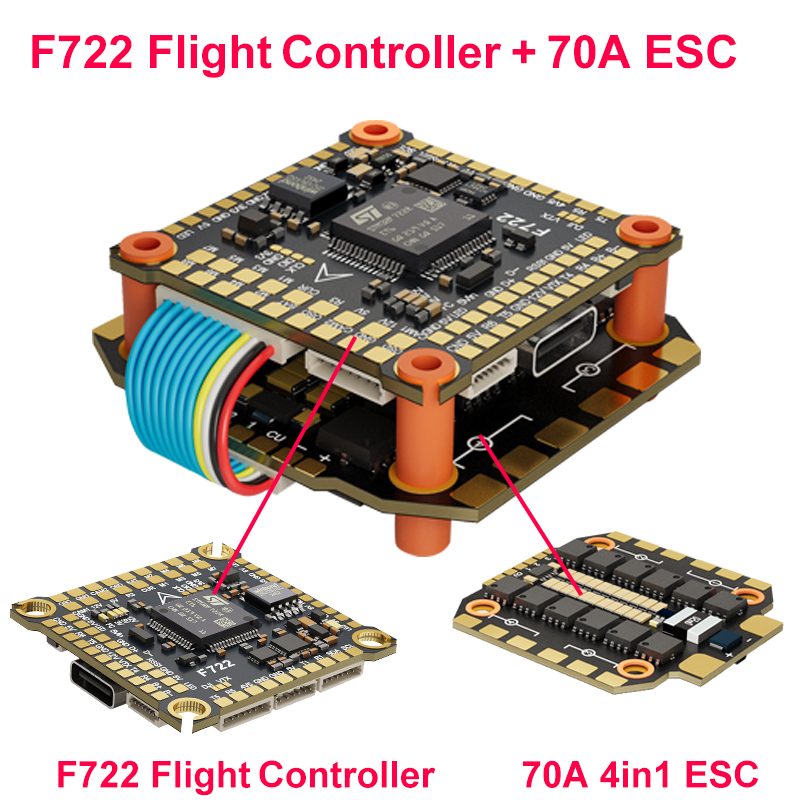 DAKEFPV F722 60A Stack ICM4268 - Drone Power Distribution Board incelemesi ve fiyatı