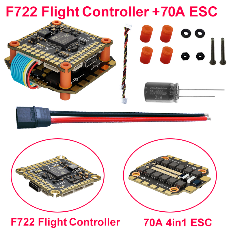 DAKEFPV F722 60A Stack ICM4268 - Drone Power Distribution Board incelemesi ve fiyatı
