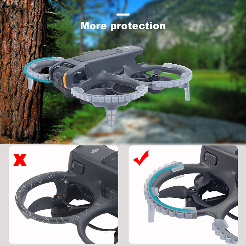 4 adet iniş takımı yükseltme b - Drone Propeller Guard incelemesi ve fiyatı